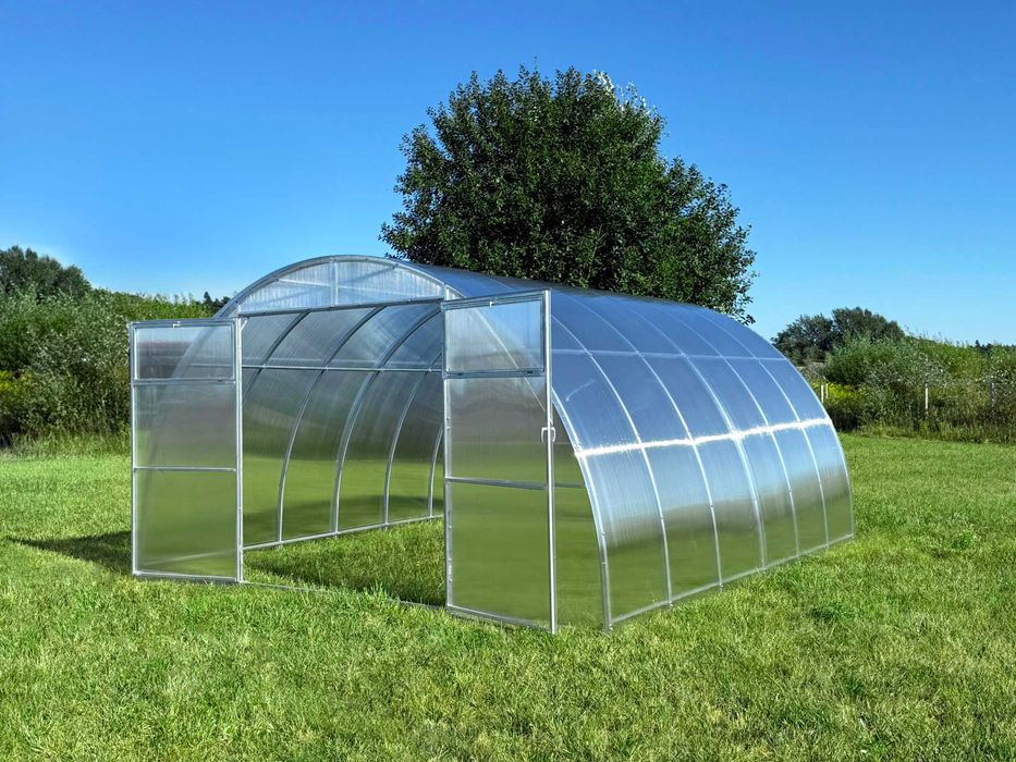 Szklarnia z poliwęglnu 4m Maxi (4x4m, 4x6m, 4x8m, 4x10m,4x12m)