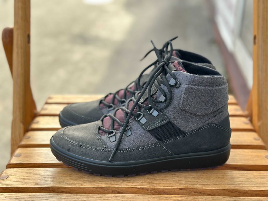 жіночі зимові осінні напів чоботи Ecco Soft 7 Tred Оригінал р 38 та 40