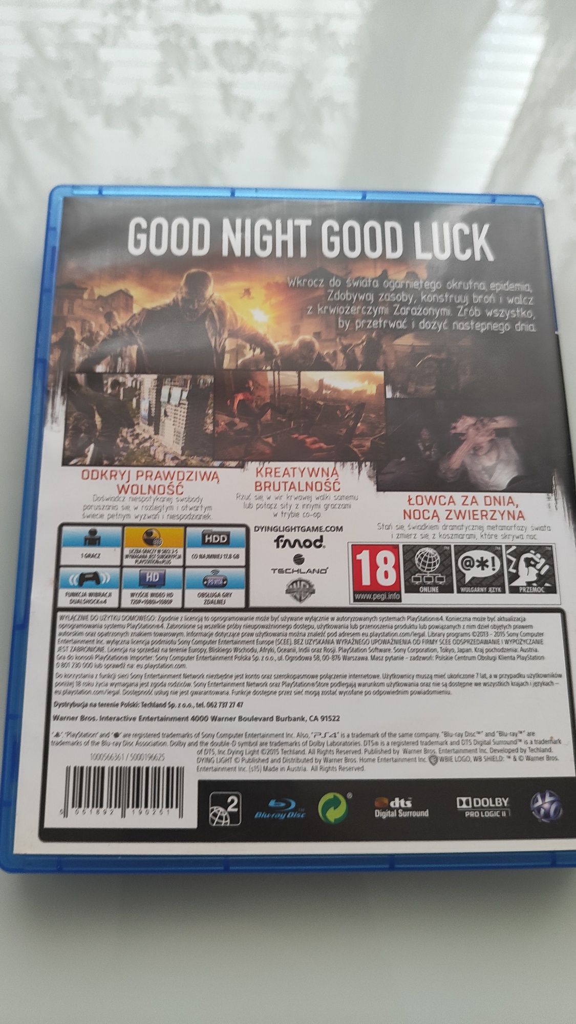 Dying light na ps4