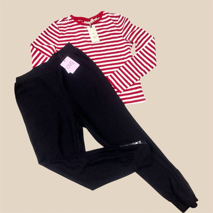 Вельветові легінси, штани для  дівчат, фирми Alive та OVS.