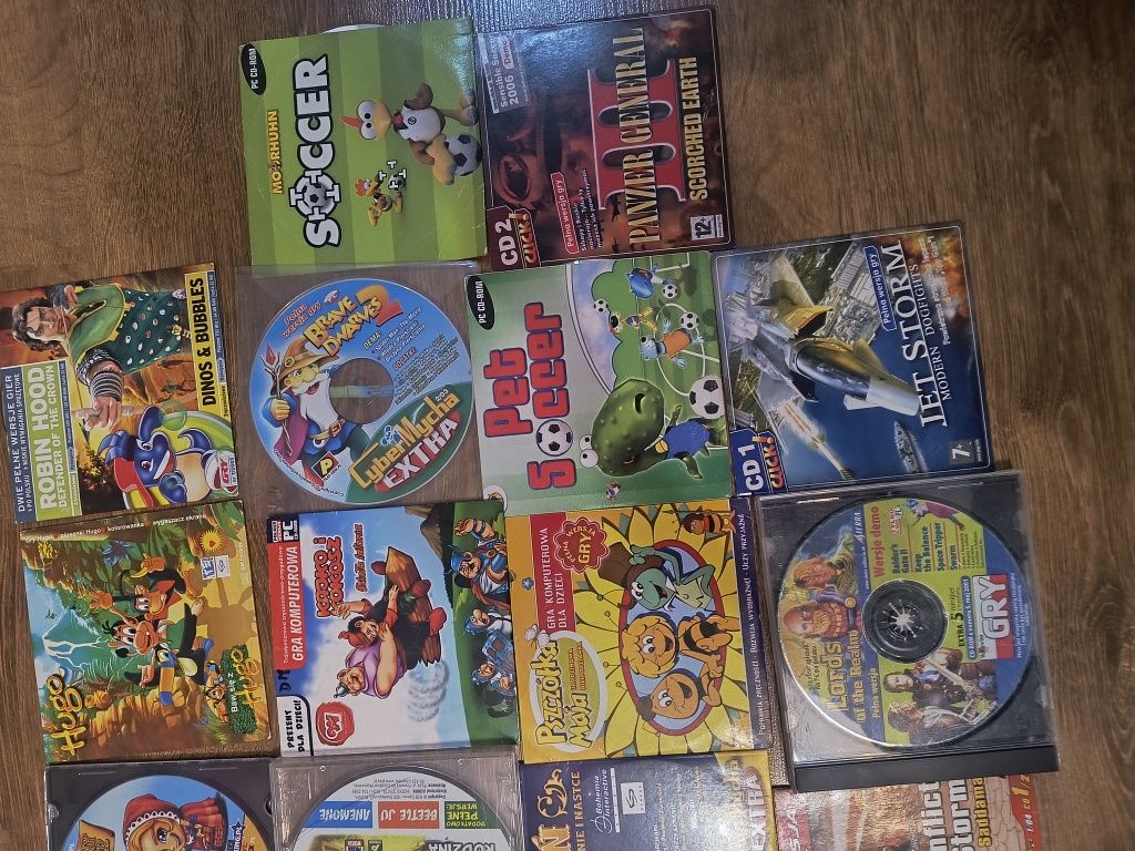 Płyty z czasopism growych cd action click komputer świat gry cyber 30