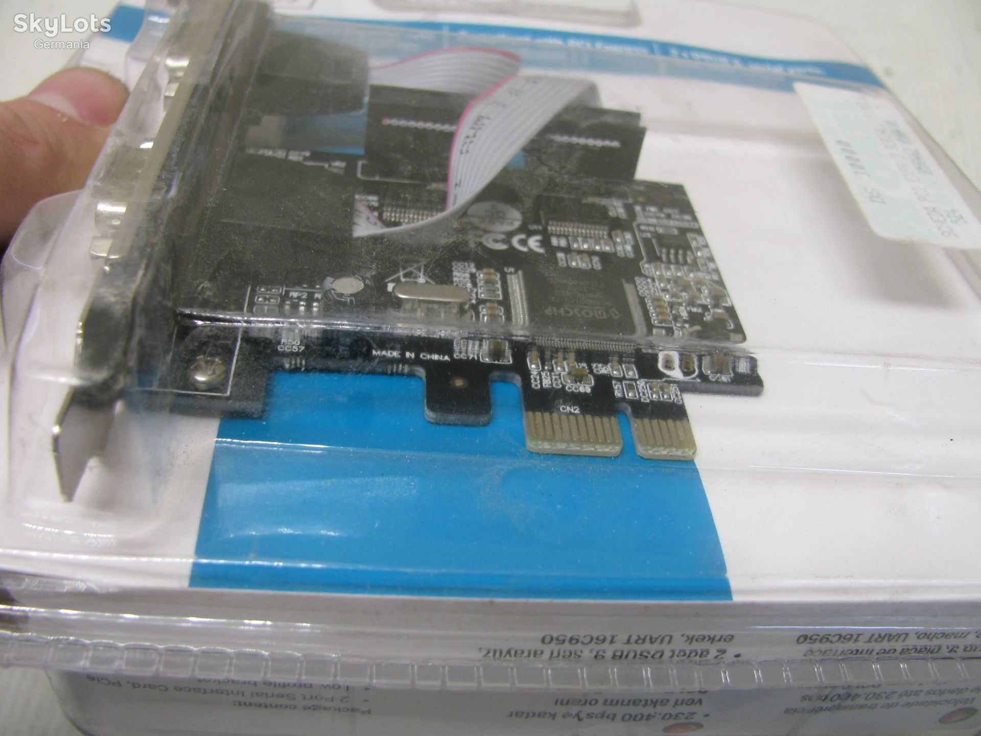Контроллер Digitus Serial I/O. 2-Port. PCI Add-On Card 2 X DB9 M. Slo