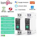 Умный автомат 3 фази, моніторинг, з функцією захисту, WiFi  ZigBee