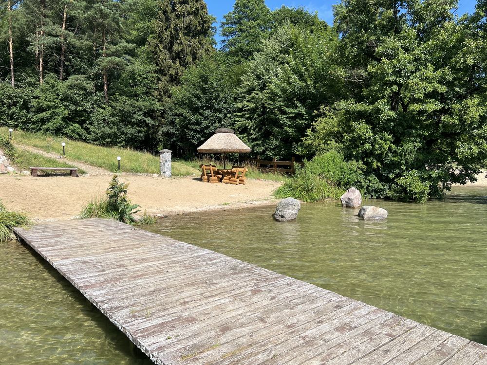 Wakacje nad jeziorem Mausz-Kaszuby-Plaża,Łódka,Kajak