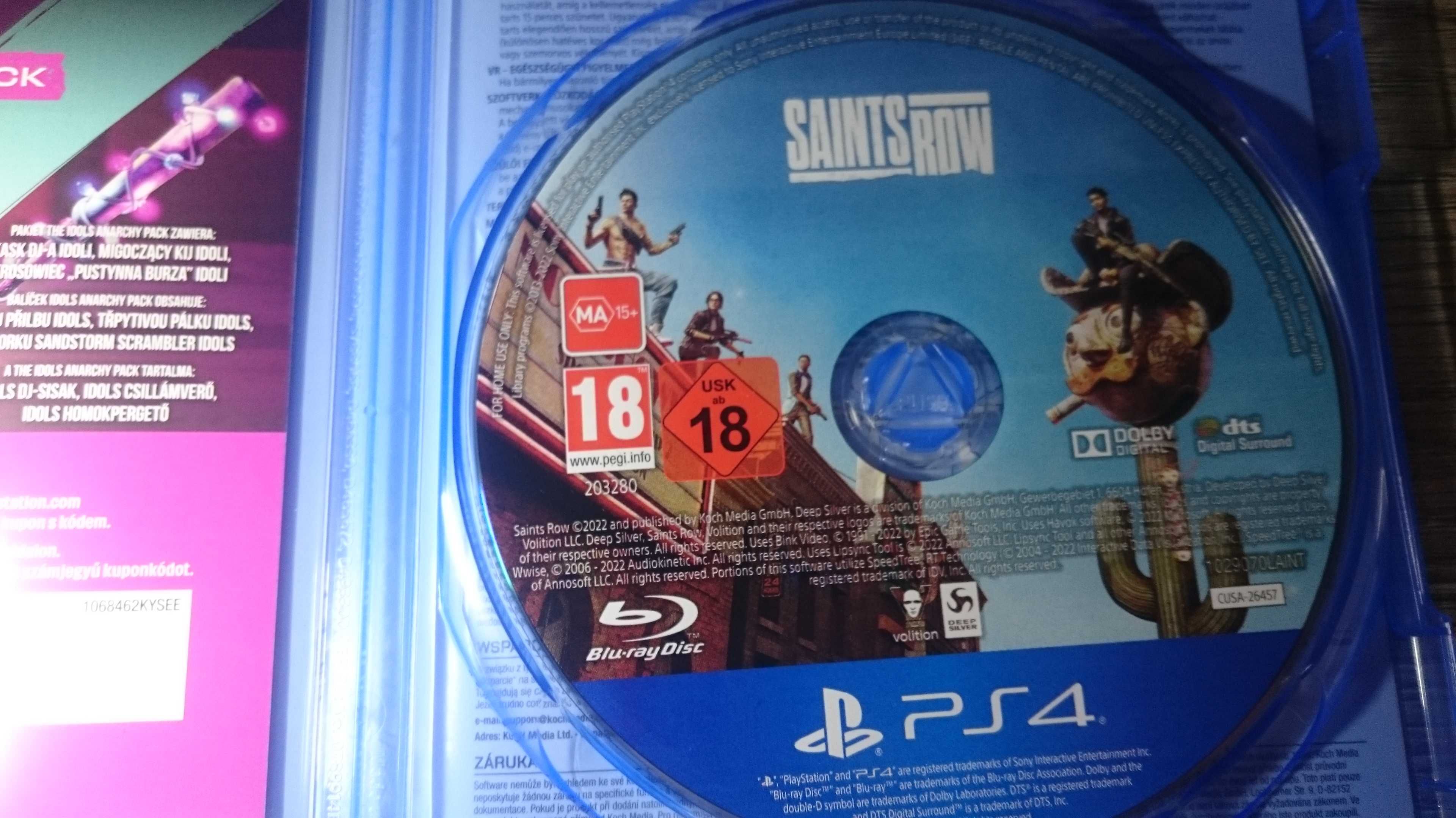 Saints row ps4 playstation 4 GTA V spiderman uncharted