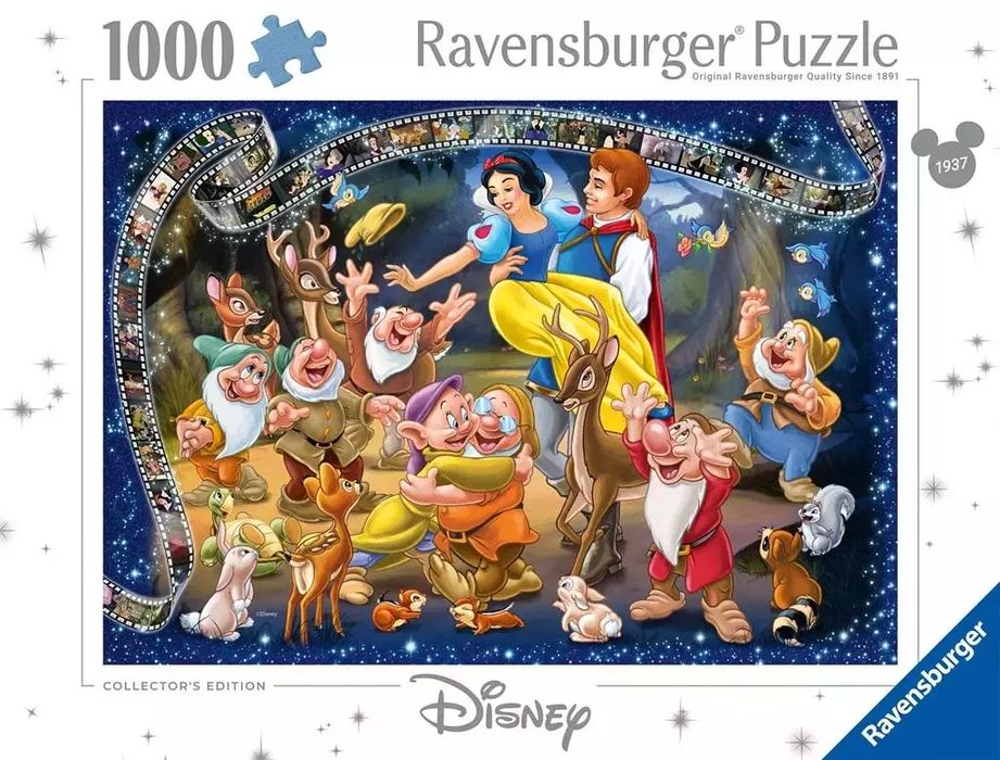 Puzzle 1000 elementów. Disney Classics. Królewna Snieżka. Ravensburger