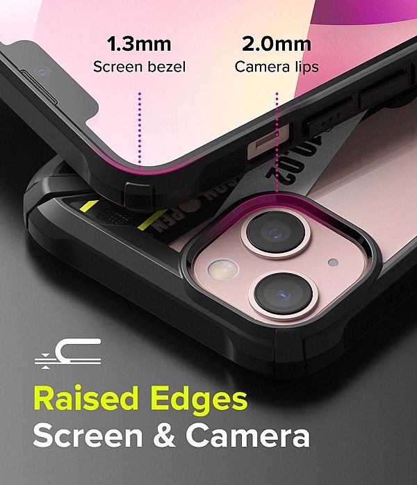 Ringke Fusion X Design etui pancerny pokrowiec z ramką iPhone 13 mini