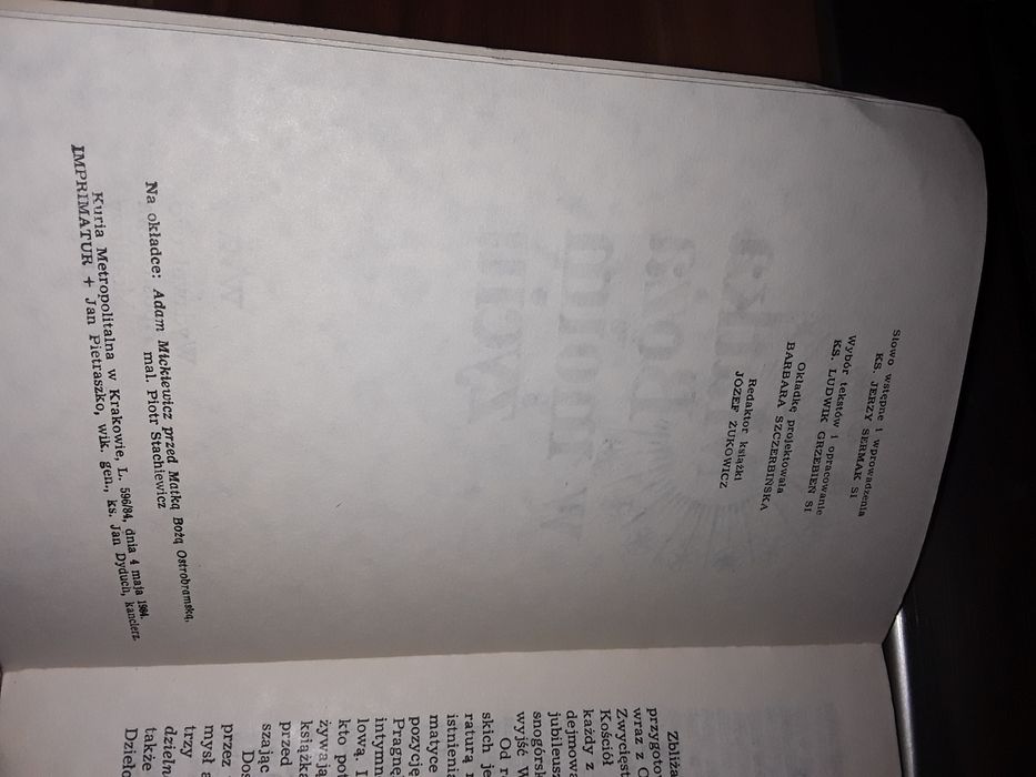 Matka Boża w moim życiu