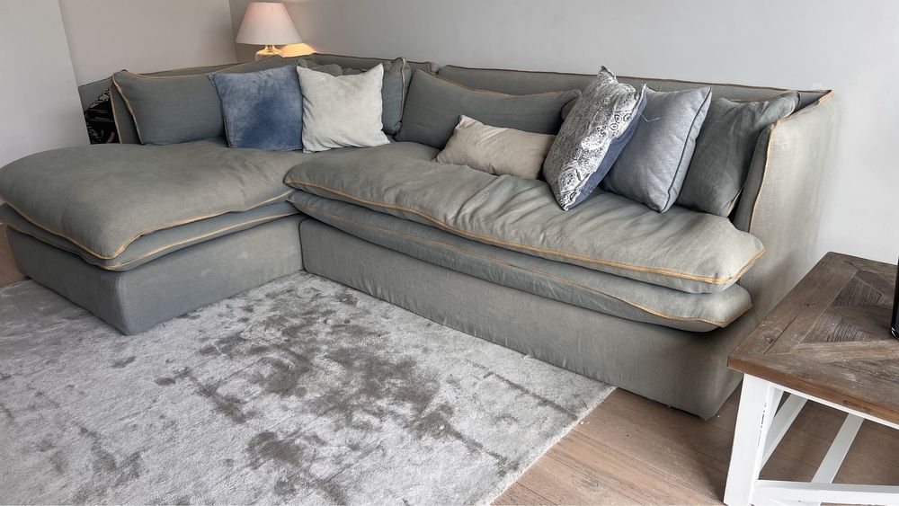 Narożnik sofa Miloo Home z 100% puchem - odbiór wlasny do 17.03.24