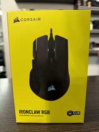 Myszka przewodowa Corsair Ironclaw RGB sensor optyczny Poznań