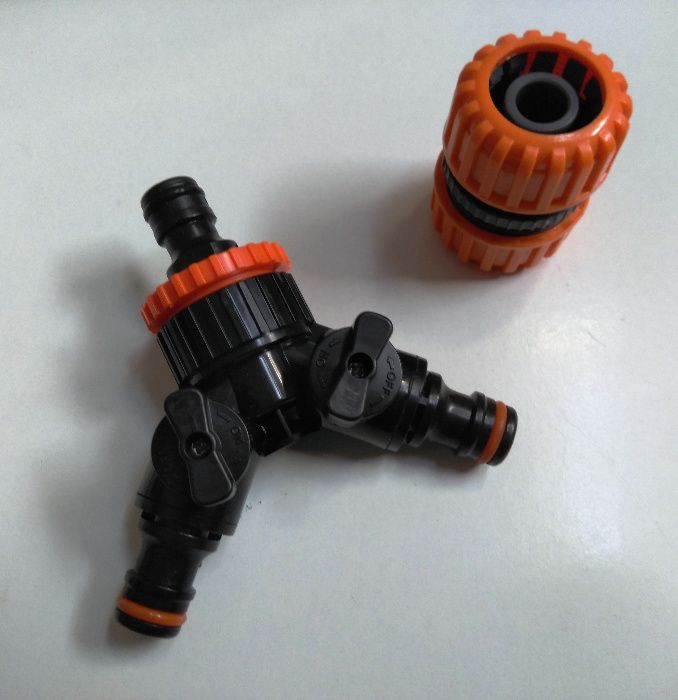 Adaptador conector encaixes mangueira de jardim, engate rapido