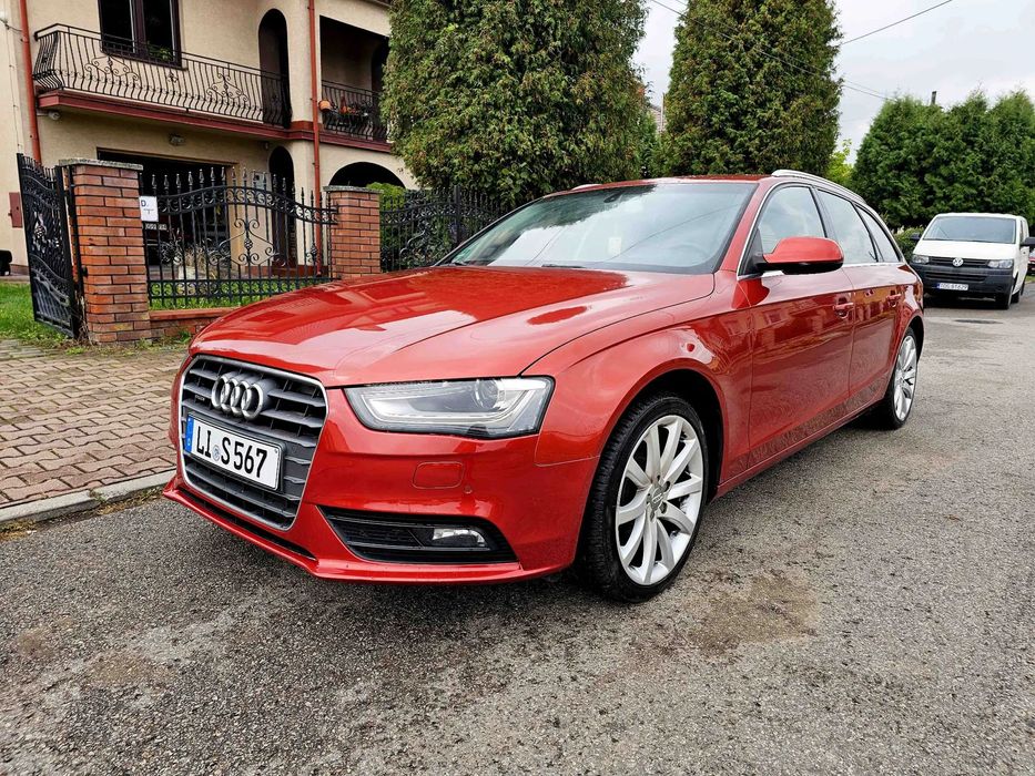 Audi A4 Avant 2013r 2.0tdi 177KM Quattro Skóra Nawi HIGH GrzaneFotele Piekny kolor