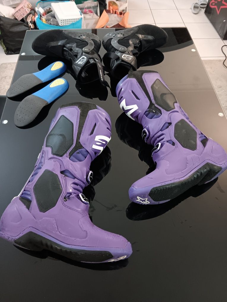 Alpinestars Tech 10 purple roxas n° 44.5