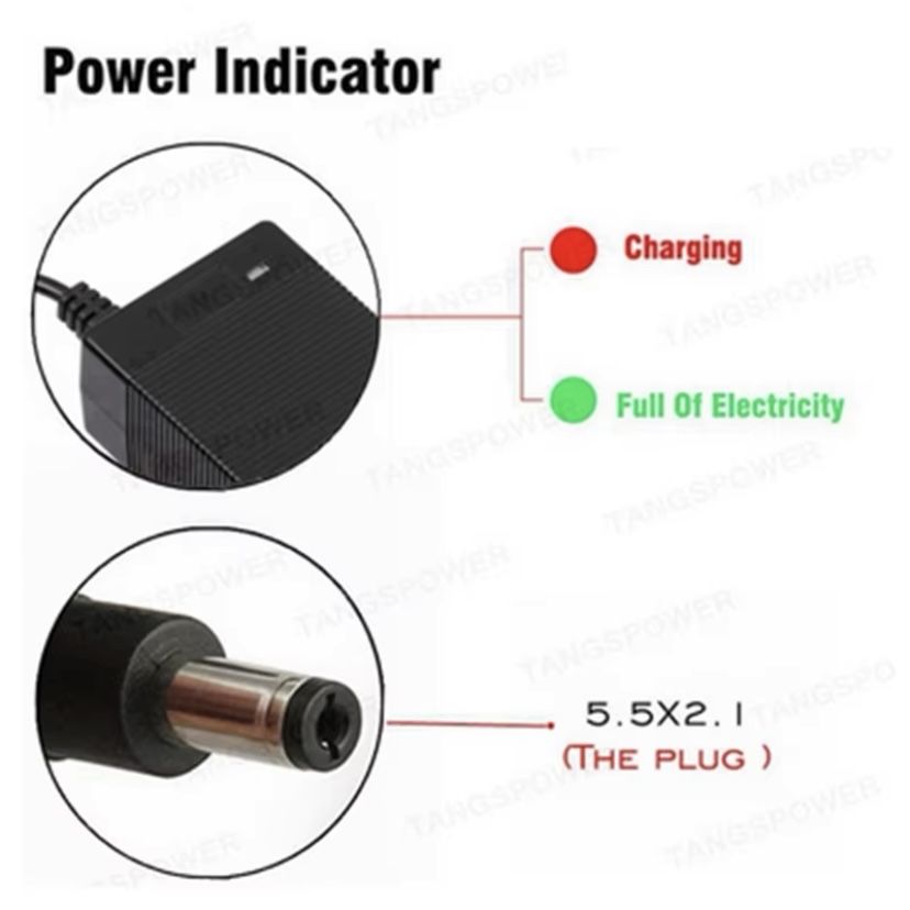 Bardzo szybka Ladowarka Li-ion 21V 5A 150W do batrii litowych