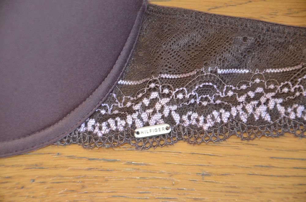 stanik/biustonosz Tommy Hilfiger 75B brązowy