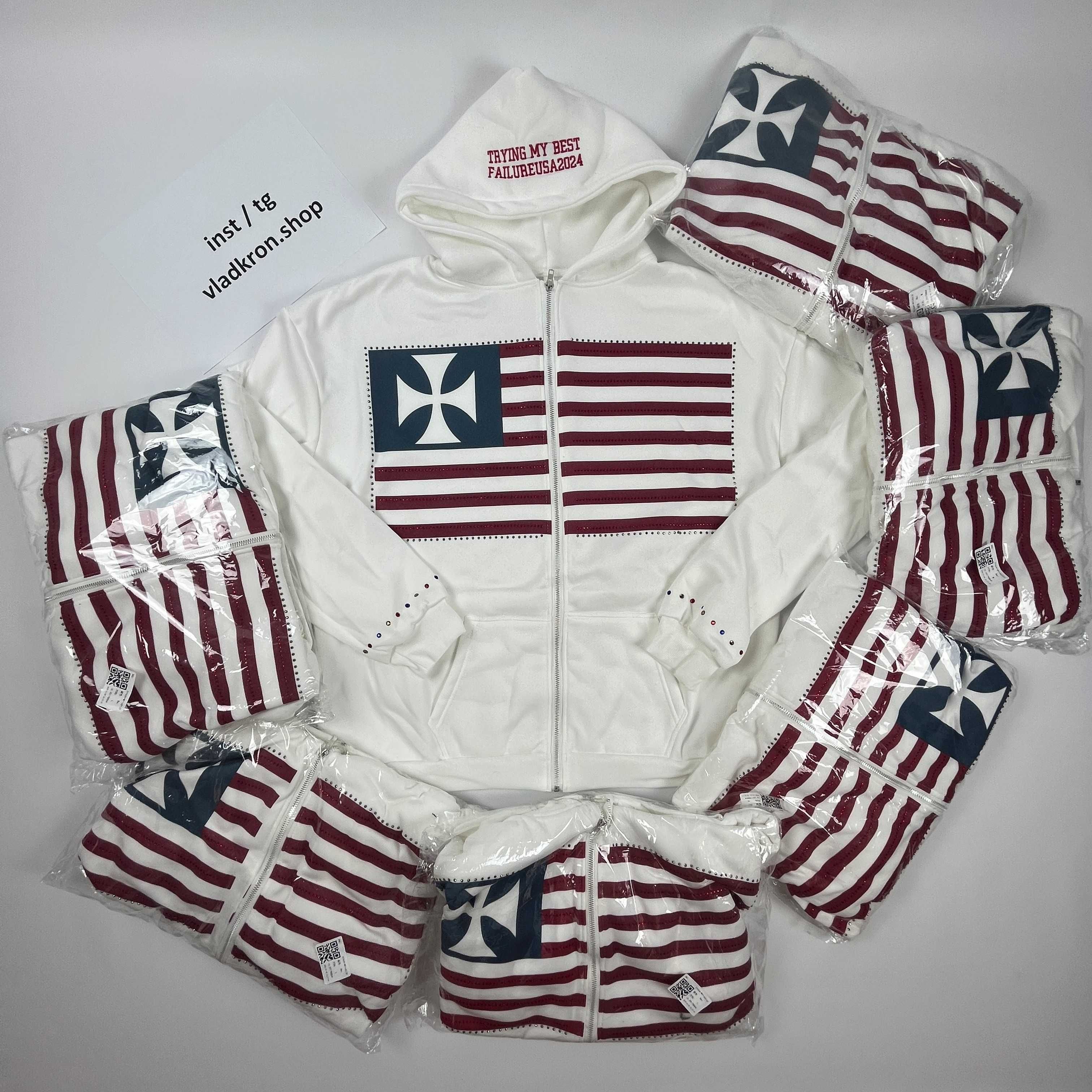 zip hoodie eyes America Зип худи США drip y2k