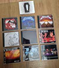 Kolekcja 10 płyt zespołu Metallica. Stan bardzo dobry.