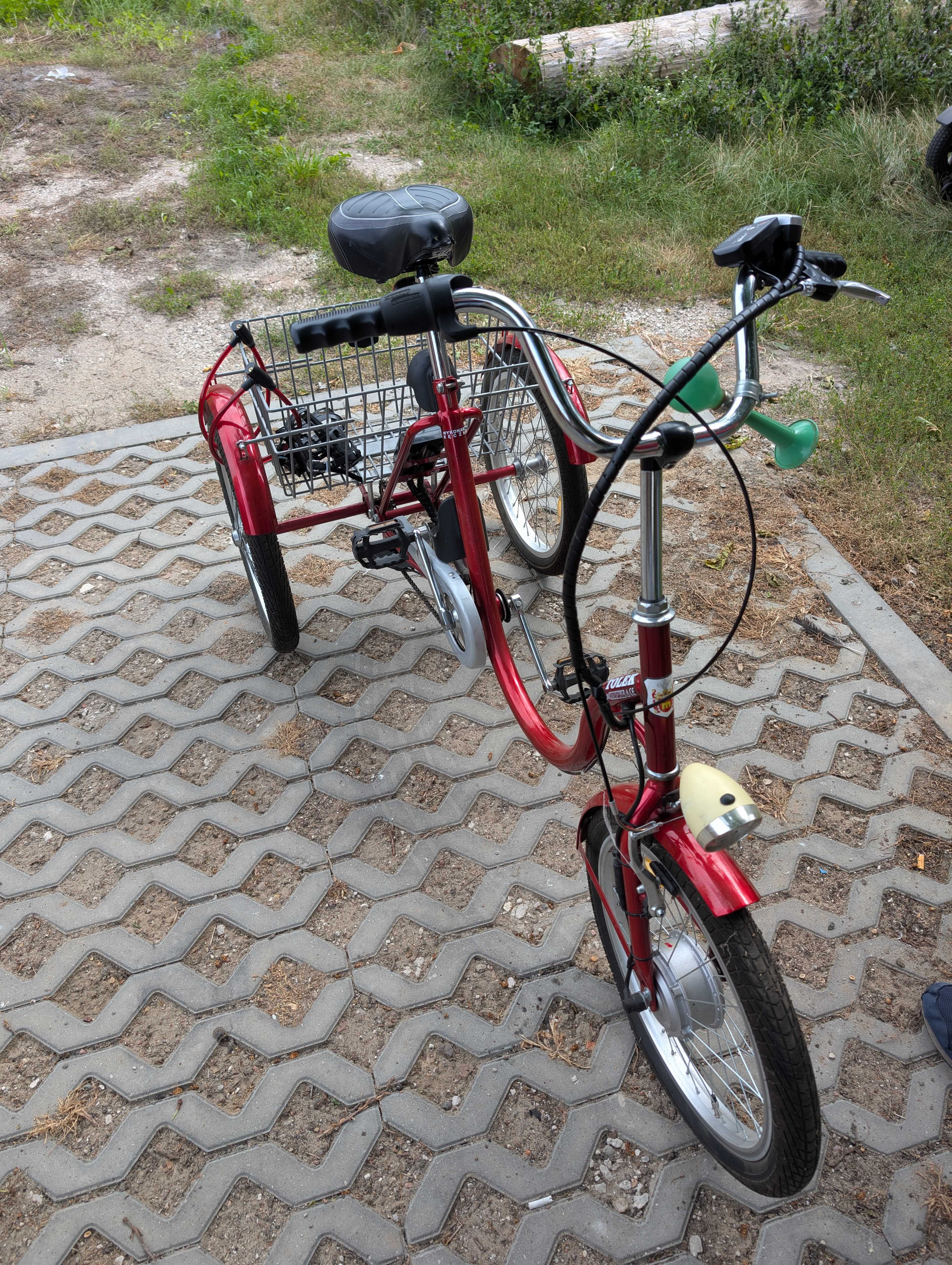 Rowet trzykołowy elektryczny Tolek