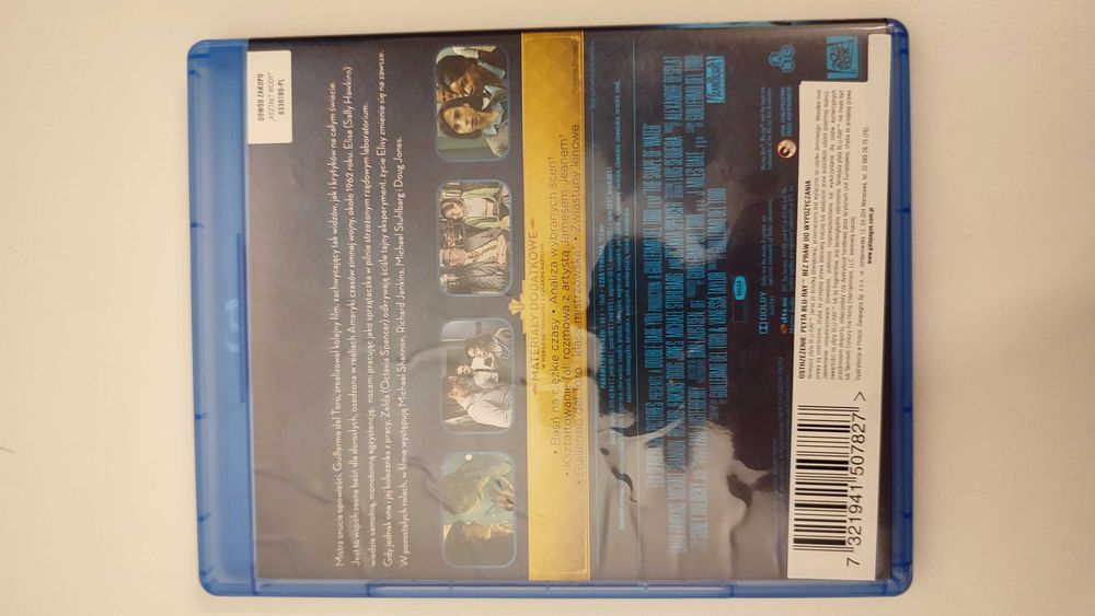 Kształt wody Blu-ray, polska dystrybucja