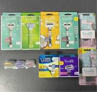 Жіночі бритви і змінні касети Gillette Venus