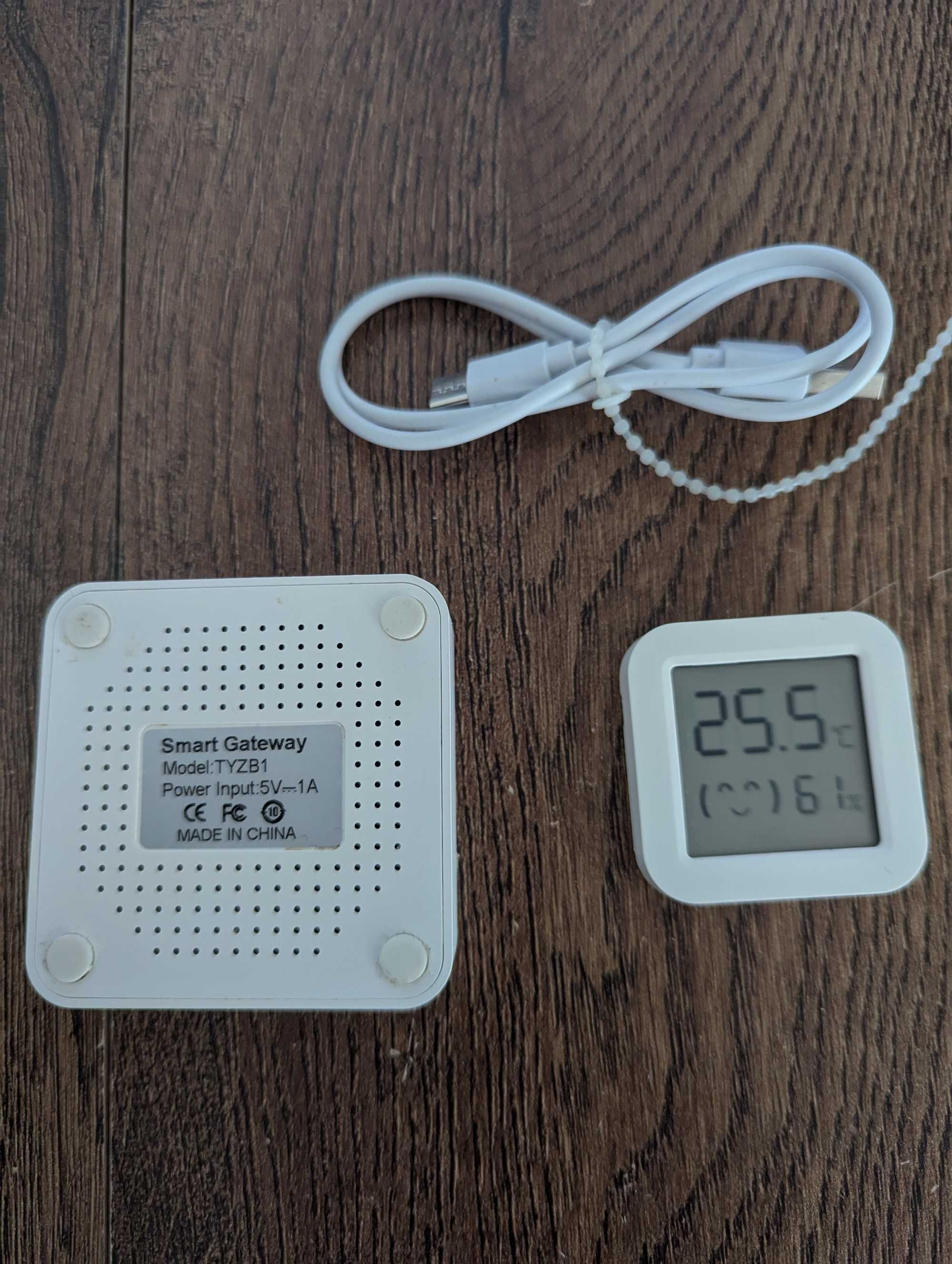 Bramka Zigbee/Bluetooth Tuya + czujnik temperatury i wilgotności BT