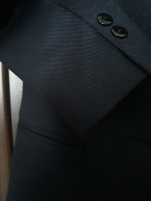 Жилет чорний та Піджак синій шкільний фірми "Юність"