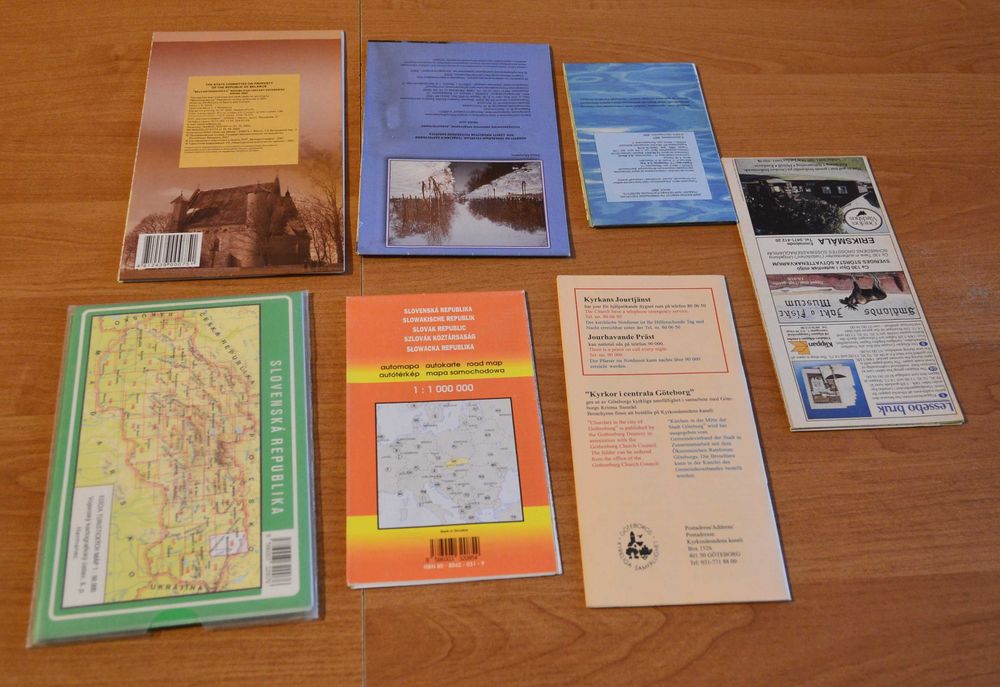 Stare i nowsze Mapy, Plany-61 szt. +3 przewodniki-Dobra cena !