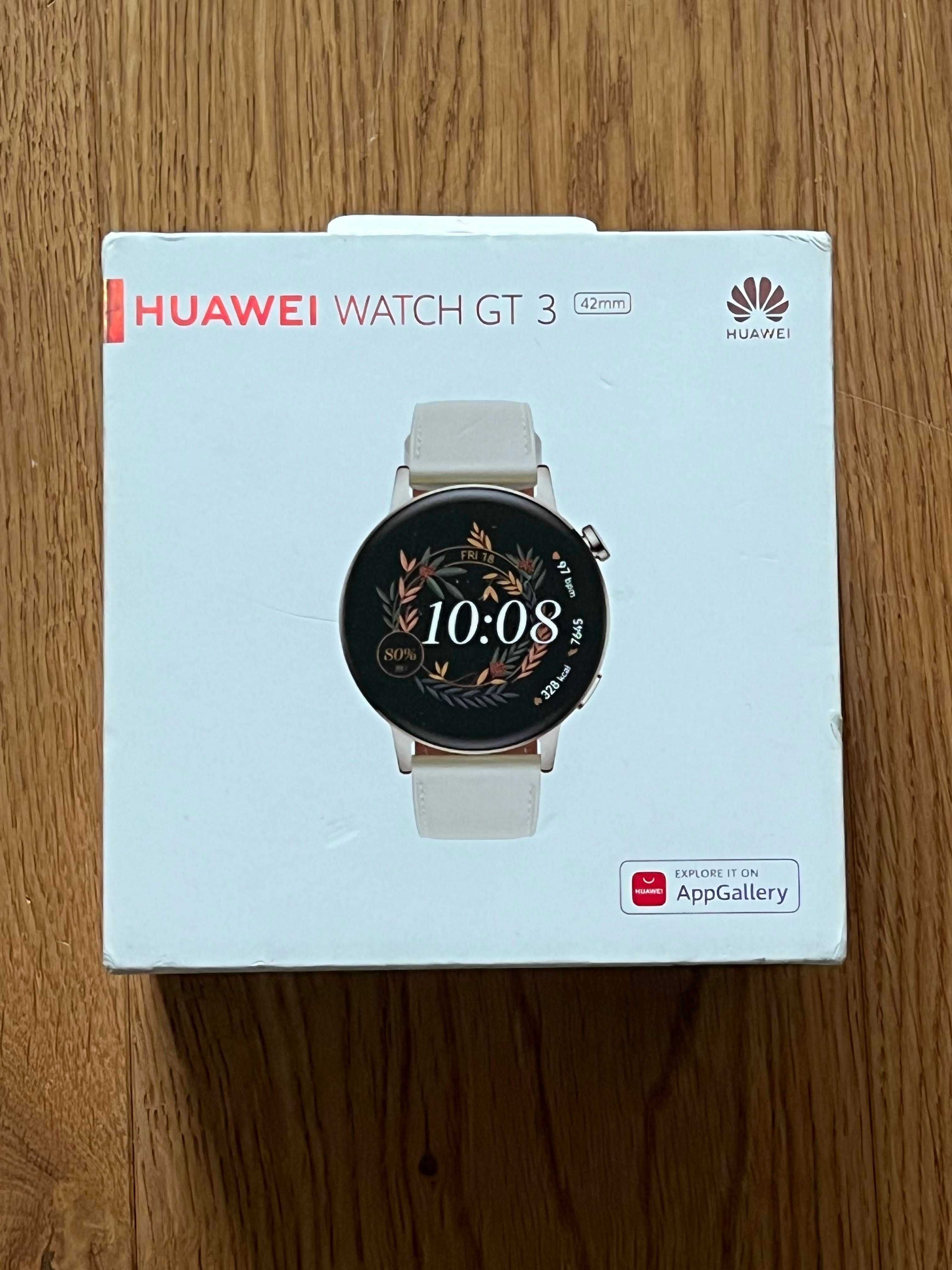 SKLEP Huawei Watch GT 3 42mm Biały GWARANCJA Faktura Vat 23%