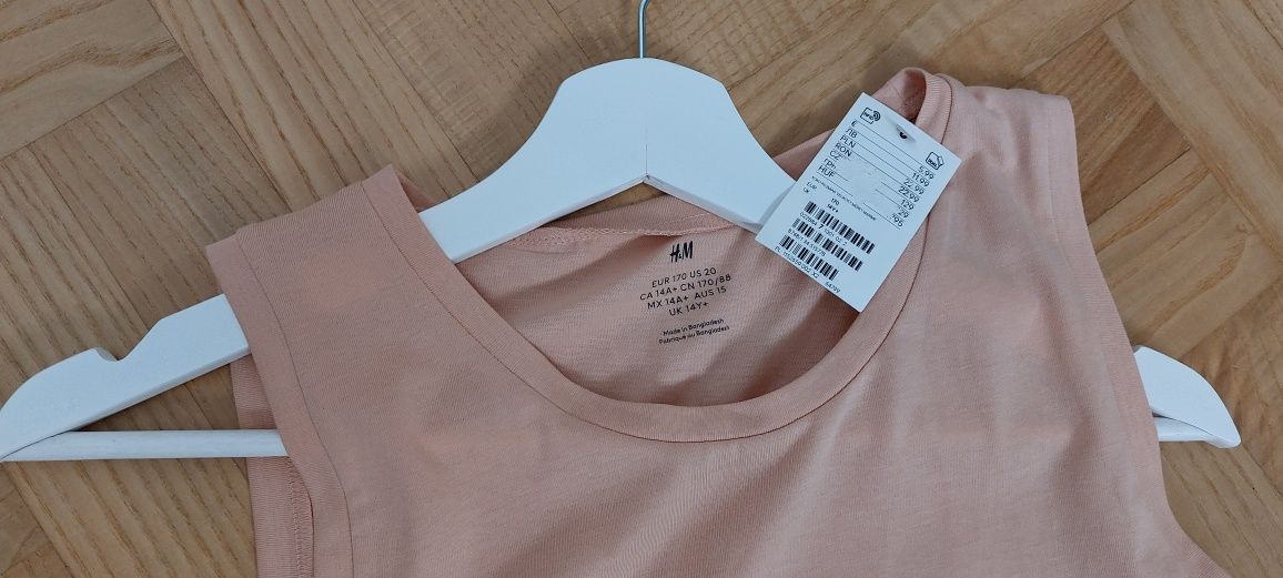 Koszulka bez rękawów H&M rozm. 170 nowa