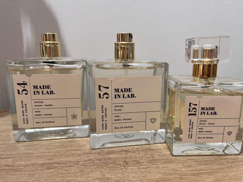 3 perfumy made in lab