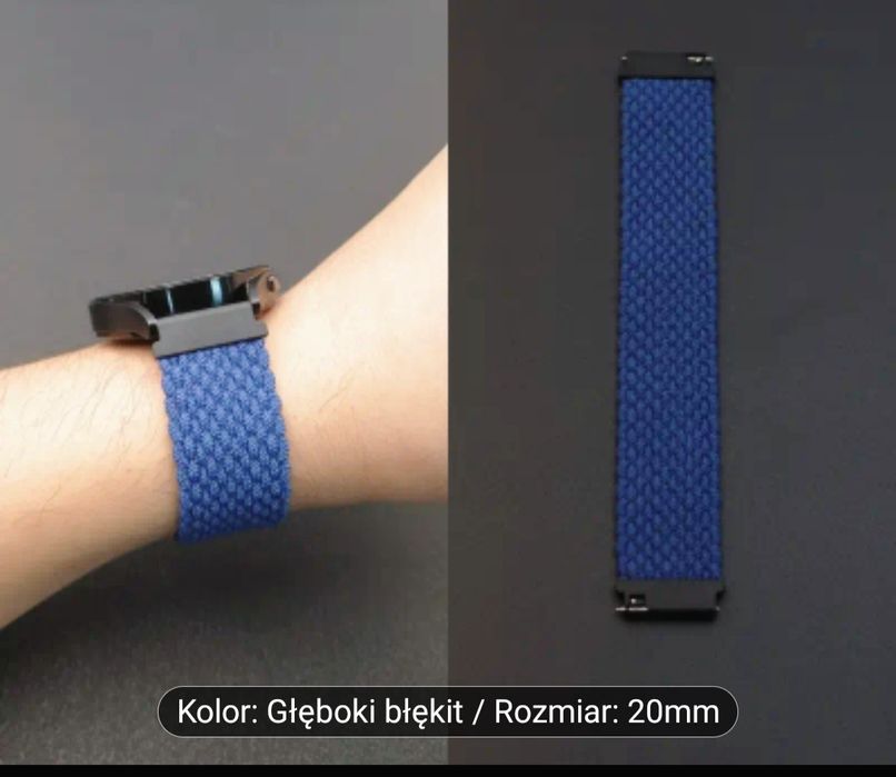 Pasek do zegarka 20 mm