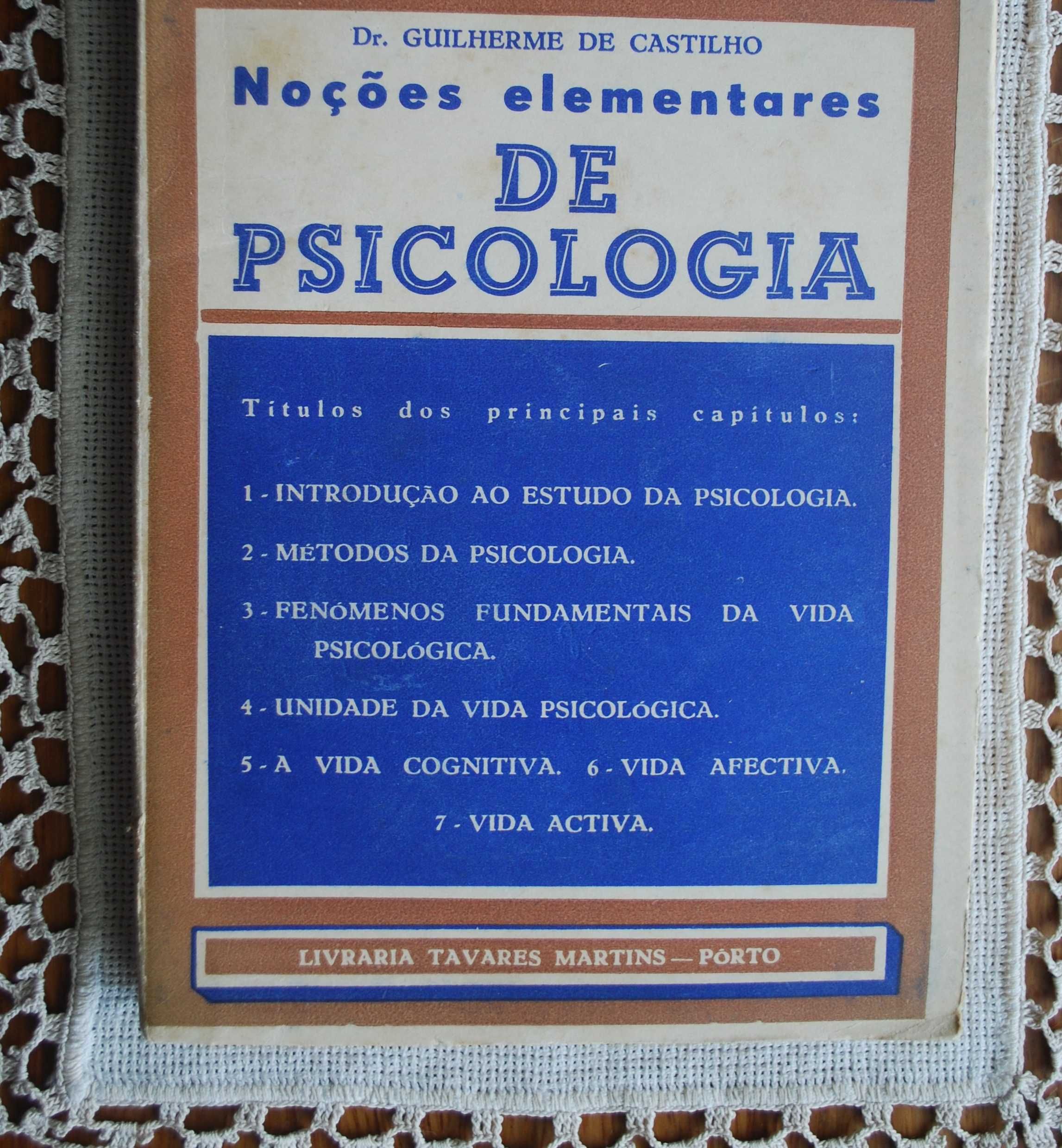 Noções Elementares de Psicologia do Dr. Guilherme de Castilho