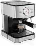 Automatyczny ekspres ciśnieniowy Princess 1,5 L 1100 W srebrny/szary
