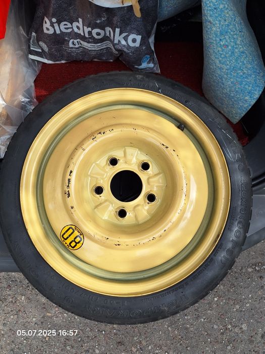 Koło dojazdowe 5x114,3