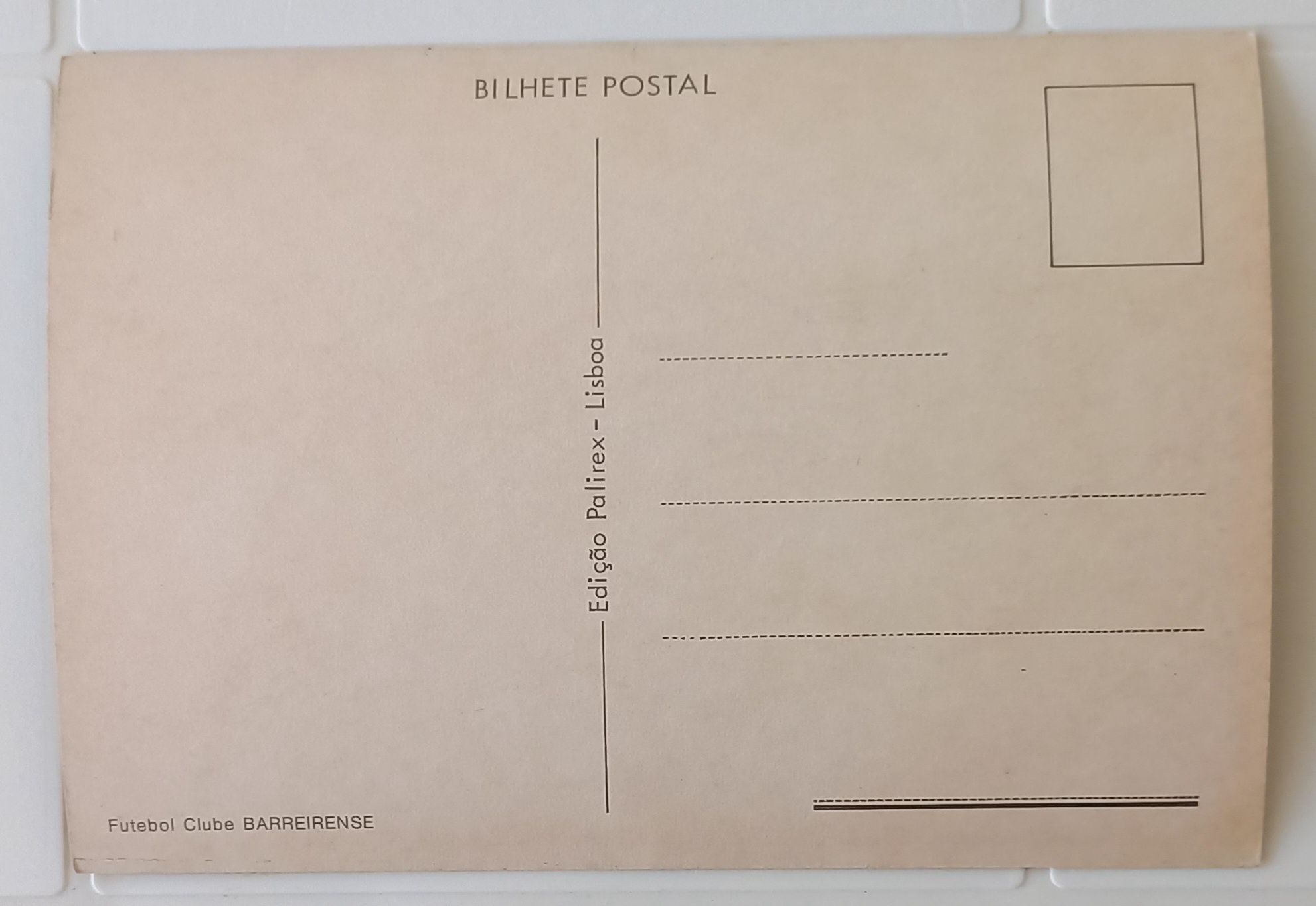 Conjunto de postais de antigas equipas de futebol