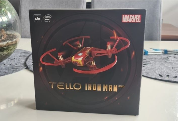 Dron DJI RYZE TELLO z procesorem INTEL limitowana edycja HERO IRON MA