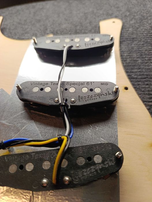 gitara elektryczna stratokaster Leszczyński guitars