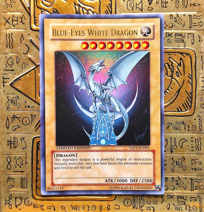 Blue-Eyes White Dragon - Edição Limitada Yugioh