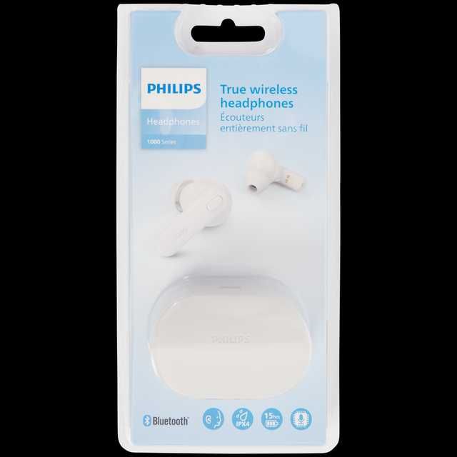 Bezprzewodowe słuchawki douszne Philips 1 Series Super jakość dźwięku.