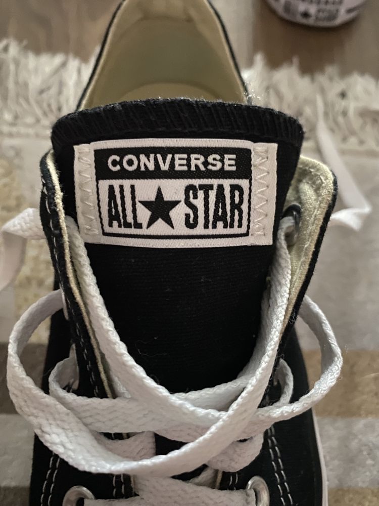 Конверсы ОРИГИНАЛ белые (37,5] Converse all star