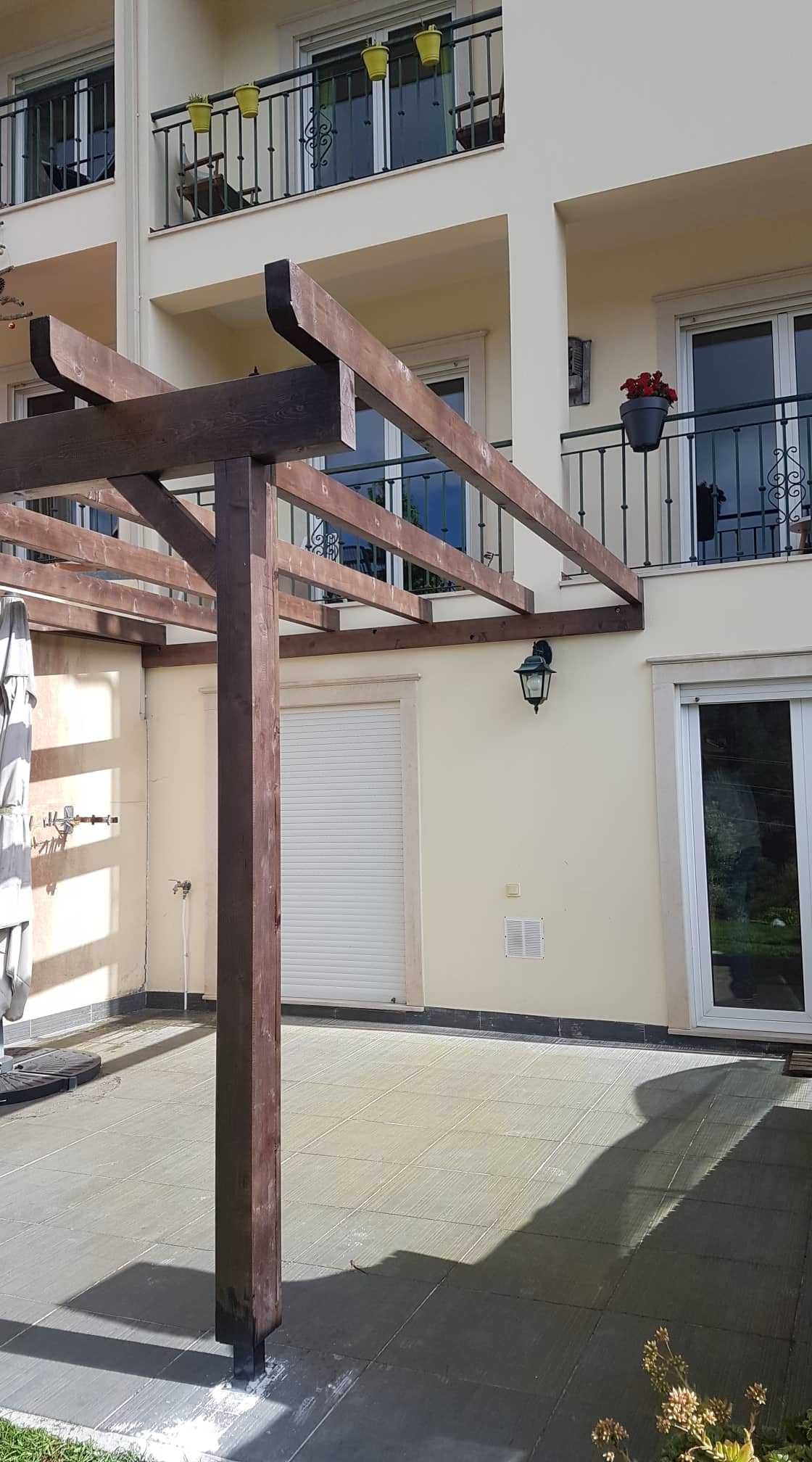 pergola em madeira - Madeira&Conforto - prg.6