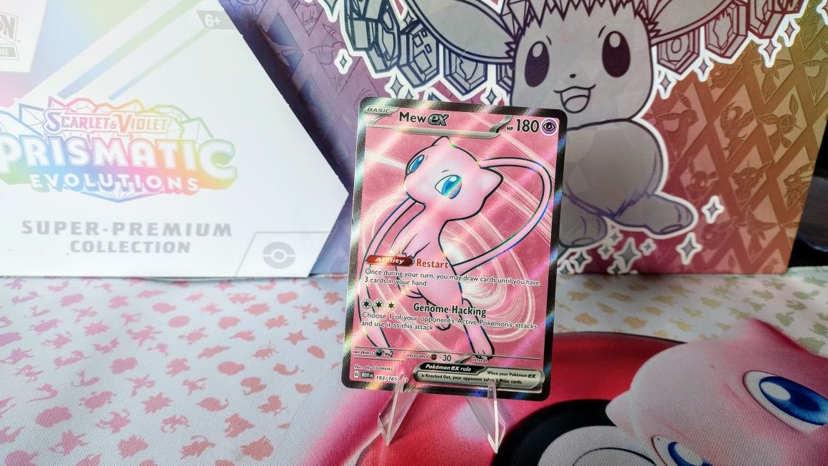 Karta pokemon Mew ex #193