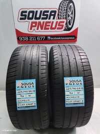 2 pneus semi novos 225-40r18 michelin - oferta dos portes 100 EUROS