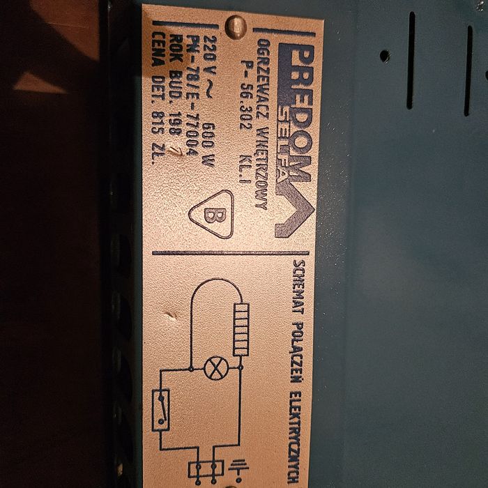 Ogrzewacz wnętrzowy