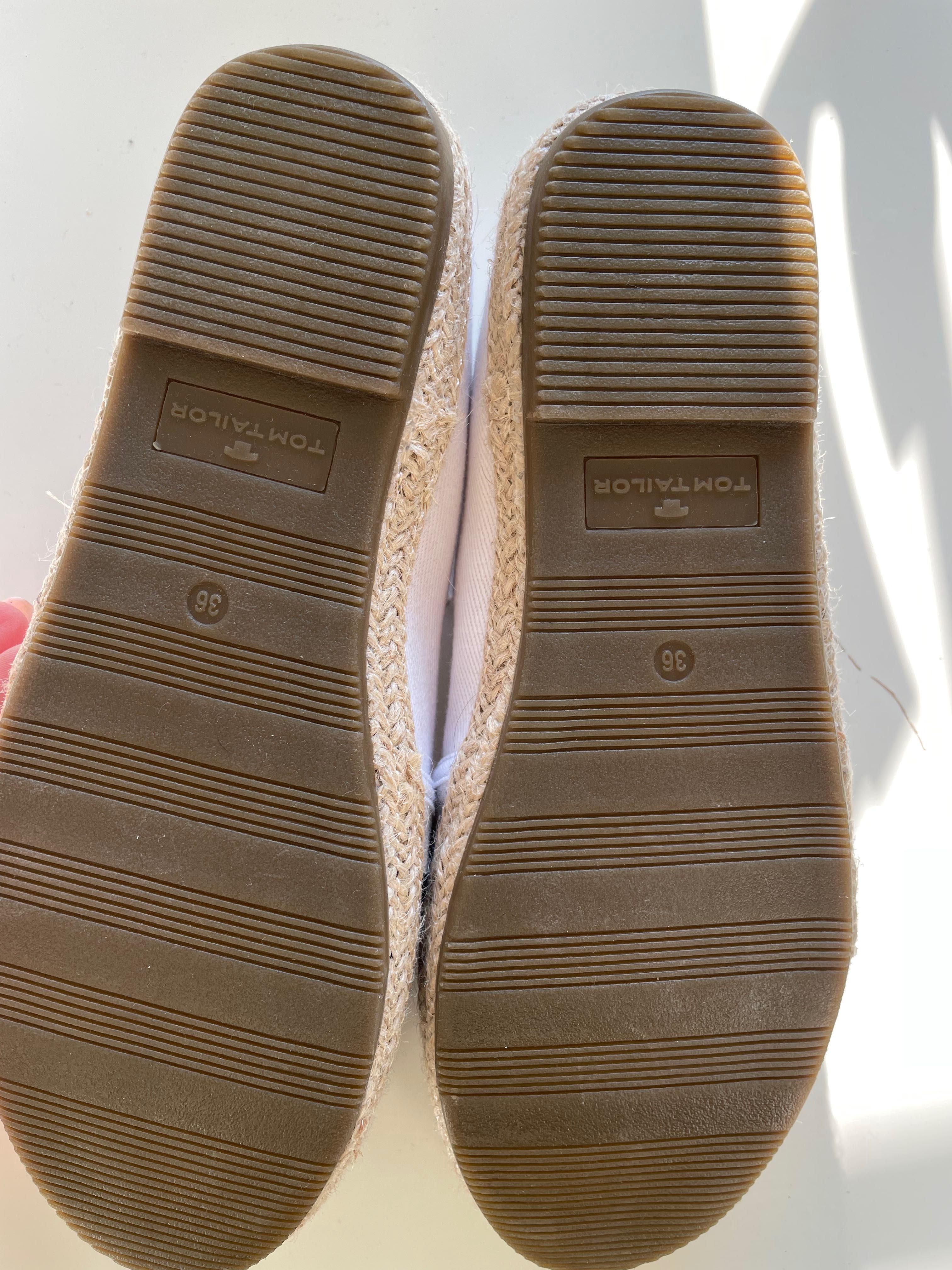 Nowe espadryle Tom Tailor 36