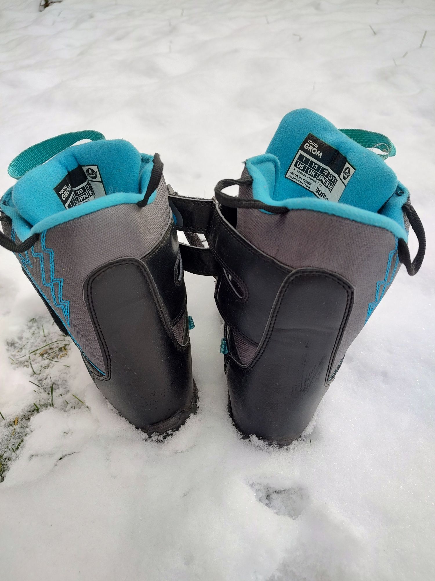 Сноубордичні чоботи Burton 31,5 р, черевики чудовий стан