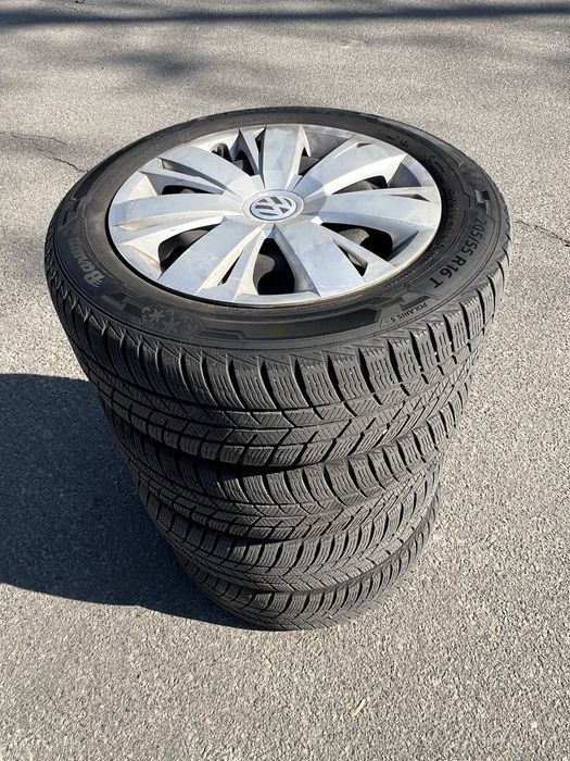 Резина+диски зима 205/55/r16 VW 5*112