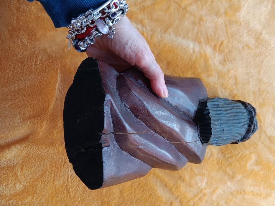 Estatueta Cristo pau preto