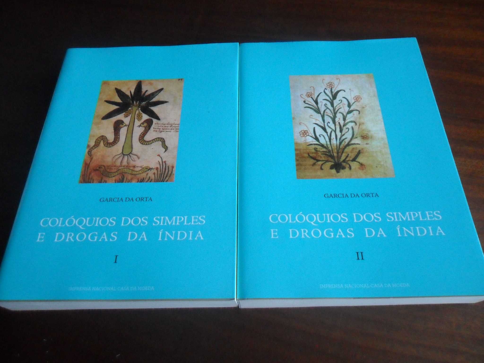 "Colóquios dos Simples e Drogas da Índia" - 2 Vol. de Garcia da Horta