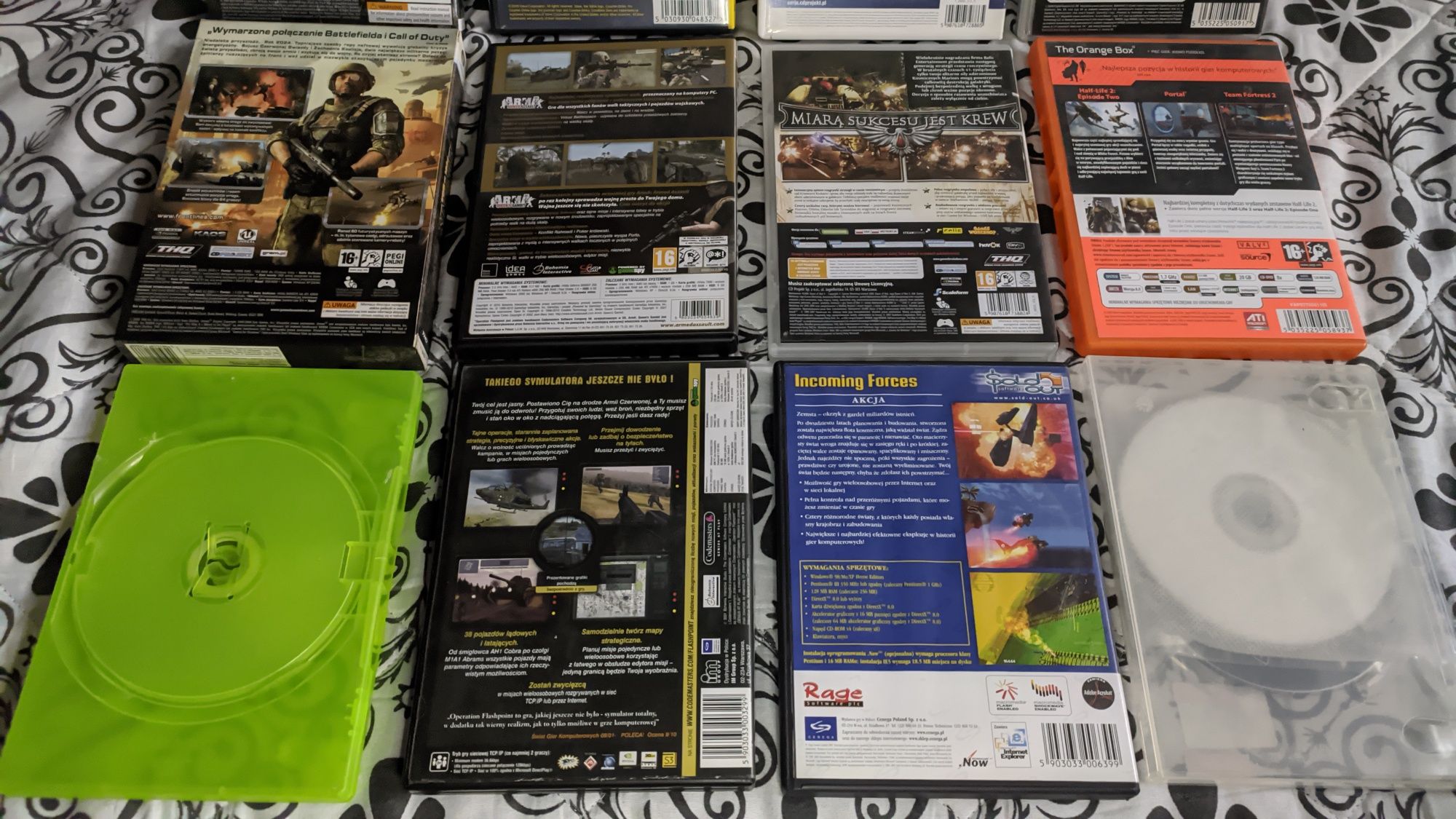 Gry PC - ARMA Gold, SWAT 3, CS Antology, Warhammer 40k
